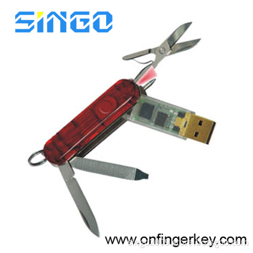 Swiss Arm Knife Shape USB Flash Drive (Custom USB)